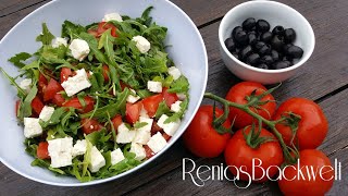 Rucola Salat Ideale Grillbeilage EinfachampLecker [upl. by Cath]