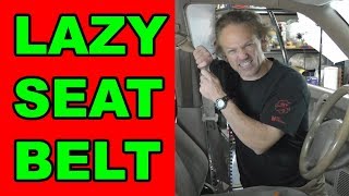 How to fix a seatbelt that wont retract  BEST METHOD [upl. by Ahtrim]