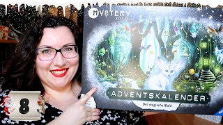 UNBOXING Ravensburger Adventskalender  Der magische Wald  Tag 8  das ging aber fix [upl. by Pelagias]