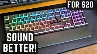 How to make your Keyboard Sound Better [upl. by Astrid10]