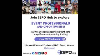 ESPO Hub is Excited to meet our Event Professionals joining our Event Industry Community event [upl. by Naujek993]