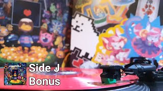 Undertale Complete OST Side J  Bonus  Vinyl Rip Fangamer [upl. by Rraval]