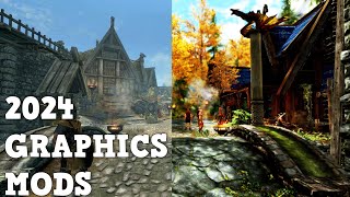 Skyrim PS4PS5 Best Graphics Mods 2024 DEFINITIVE LOAD ORDER [upl. by Naoma]