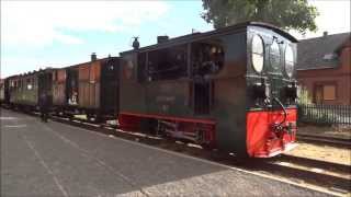 TrambahnKastenlok quotPlettenbergquot  Ausfahrt Asendorf  11082012 [upl. by Tijnar873]