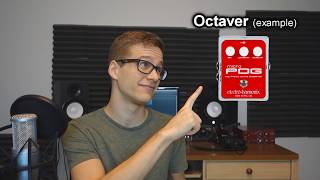 Whats the difference between octaver pitch shifter and harmonizer pedals [upl. by Hachmann]