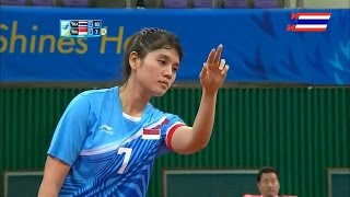 Thailand  Indonesia 2014 ASIAN GAMES SEPAKTAKRAW Semifinal [upl. by Yltneb]