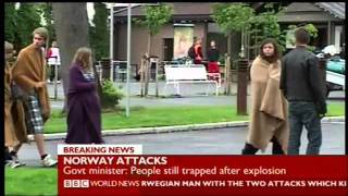 Norway Explosion At Oslo And Shooting At Utoya Island Noruega Norge Anders Behring Breivik  3 [upl. by Andromache179]