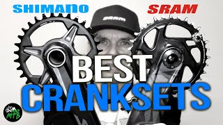 BEST Alu CRANKSETS from Shimano and SRAM XTSLX vs GX Stylo Descendant Review [upl. by Eelyr]