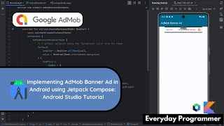 How to implement AdMob Banner Ad in Android Studio using Jetpack Compose [upl. by Elfstan699]