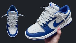 HOW TO LACE NIKE DUNK 1 LOW LOOSELY [upl. by Imeon]