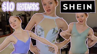 I bought 10 LEOTARDS from SHEIN [upl. by Pittman]