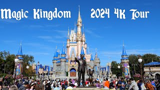 Magic Kingdom 2024 Complete Tour amp Walkthrough in 4K  Walt Disney World Florida January 2024 [upl. by Dorine]