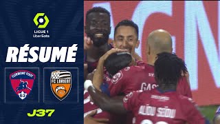 CLERMONT FOOT 63  FC LORIENT 2  0  Résumé  CF63  FCL  20222023 [upl. by Ennairda]