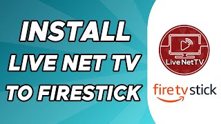 How Install Live Net TV to Firestick [upl. by Dachia]