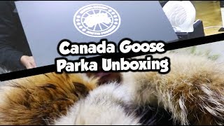 CANADA GOOSE NEW SEASON PARKA UNBOXING  REVIEW 2018 VLOG [upl. by Chita]