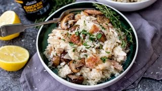 Turkey Mushroom and Pancetta Risotto [upl. by Parnas]