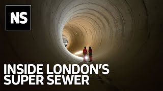 Inside Londons super sewer The tunnel designed to keep sewage out of the Thames [upl. by Anayad]