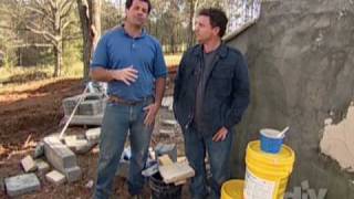 How to Stucco  DIY Network [upl. by Eissirc469]