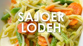 Sajoer Lodeh Recept  heerlijk Indisch gerecht  Indische groente gerechten  De Indische keuken [upl. by Ydaj]