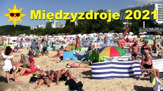 Międzyzdroje plaża 12082021 [upl. by Siva]