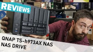 QNAP TSh973AX ZFS NAS Hardware Review [upl. by Lyrej32]