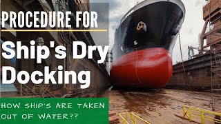 Dry Docking a Ship drydocking shiprepair maritime [upl. by Tartan116]