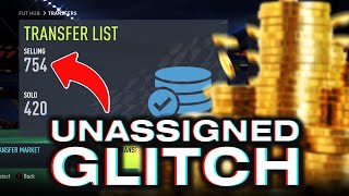 HOW TO GO UNASSIGNED ON FIFA 22 ULTIMATE TEAM GLITCH [upl. by Ajar]