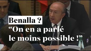 Benalla  quotOn en a parlé le moins possible quot Collomb relate son échange avec Macron [upl. by Ientirb889]