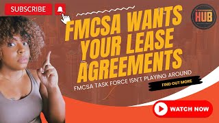 FMCSA CRACKS DOWN ON LEASING PROGRAMS [upl. by Yenterb]