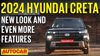 2024 Hyundai Creta facelift  Price features and more  Walkaround  Autocar India [upl. by Tamanaha]