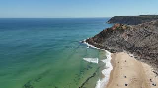 Praia do Burgau  Portugal [upl. by Aihsemot893]