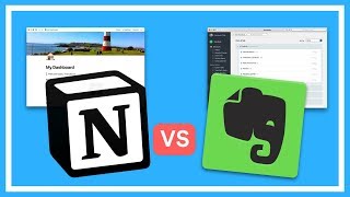 Evernote vs Notion  HeadtoHead Battle [upl. by Ardua]