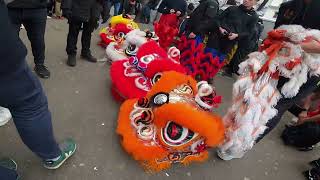 Nouvel an Chinois à Belleville Paris 2023 [upl. by Haymo382]