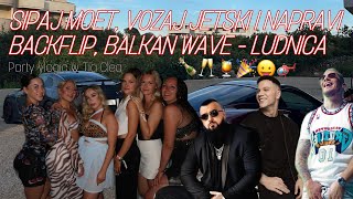 PARTY ANIMALS IN CROATIA DOING BACKFLIPS SIPAJU MOET VOZAJU JETSKI 🤩🍾🥂🎉🚁 Party vlogic w Tia Clea [upl. by Fredrika]