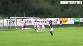 Gebietsliga Ost SV Brixen  SV Thiersee 1 Runde [upl. by Revolc]