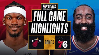 76ERS at HEAT  FULL GAME HIGHLIGHTS  April 4 2024 [upl. by Uwkuhceki740]