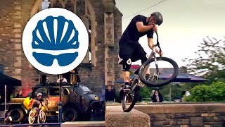 Martyn Ashton amp Danny MacAskill at Red Bull Street Light Sessions [upl. by Ahsatin]