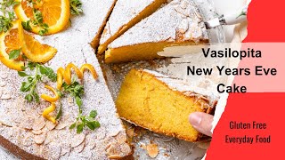 Vasilopita NYE Cake glutenfree cake [upl. by Calderon]