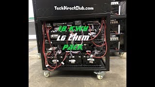 LG Chem Battery pack 64v 3 kwh 45 ah [upl. by Samau]