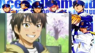 Best of Diamond no Ace 03  Sawamura leaving for Tokyo [upl. by Anazraf]