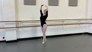 Joffrey Summer intensive audition video 2024 [upl. by Enaols]