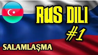 🇷🇺 Rus dili dersi 1  Salamlaşma  Rusca danışıq dersleri  My Language Academy [upl. by Nesilla]