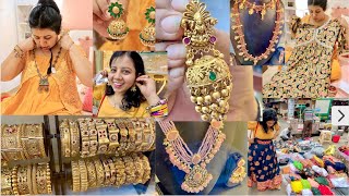 WOW Maza Aa Gaya 😍 Durga Pujo Se pehle Jewellery Shopping amp Haul [upl. by Anetsirhc]