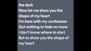 Backstreet Boys  Shape Of My Heart Lyrics [upl. by York]