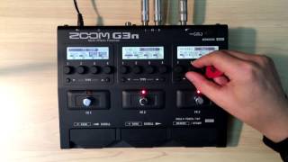 Zoom G3n G3Xn Fender Twin Reverb [upl. by Leziar]