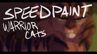 quotI WONT BE WEAK LIKE YOUquot Warrior cats  Tigerpaw Speedpaint [upl. by Dietz]