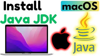 How to Install Java on Mac  How to Install Java JDK on macOS 2024 [upl. by Hanaj]