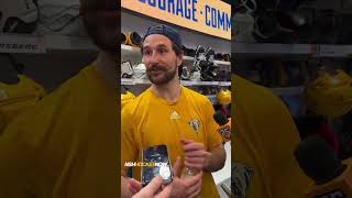 Filip Forsberg postgame 32324 [upl. by Nyleaj]