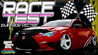 🏁 Emperor Vectre  Race TEST GTA 5 DLC AUTO Update [upl. by Eilsel]