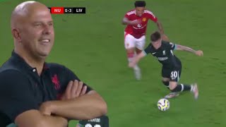 Ben Doak SURPRISES Arne Slot in This Match  Ben Doak vs Manchester United 30824 HD [upl. by Mora272]